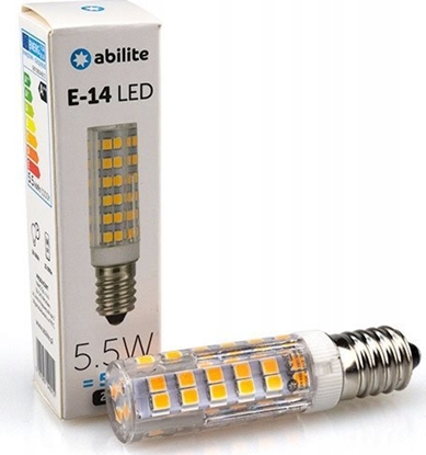 Attēls no Abilite ¯ARÓWKA LED ABILITE SZTYFT B.CIEP£A E14 5,5W 230V 650LM