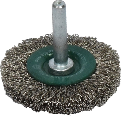 Picture of Abraboro Szczotka tarczowa 50 mm ABRABORO - drut falisty, trzpie, INOX