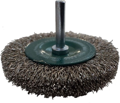 Picture of Abraboro Szczotka tarczowa 75x15 mm ABRABORO - drut falisty, trzpie, INOX