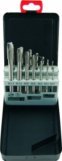 Picture of Abraboro Zestaw gwintowników maszynowych M3-M12 ABRABORO, HSS-G [14 cz.]