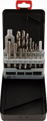Picture of Abraboro Zestaw gwintowników maszynowych M3-M12 ABRABORO, HSS-G [15 cz.]