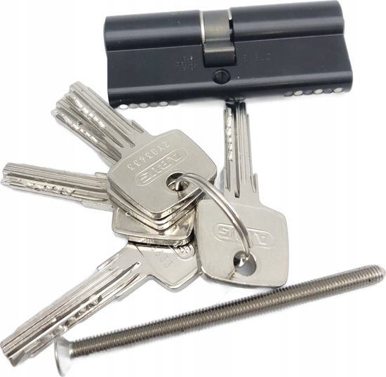 Picture of Abus DOOR CYLINDER D6XBK 35/40 BLACK