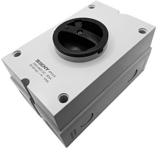 Picture of AC jungiklis 4P, 63A, 230VAC, IP65