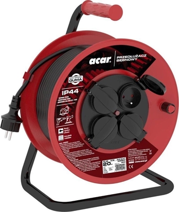 Attēls no Acar Przeduacz bbnowy Acar IP44 PZ-4Z/STM 3G2.5 20m czarny