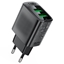 Picture of Acefast Acefast A86 mains charger 2x USB-A 12W - black Black