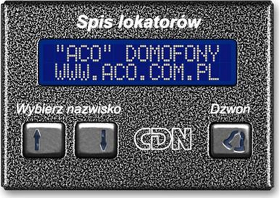 Picture of ACO ACO CDN-230E ST Elektroniczny spis lokatorów stal