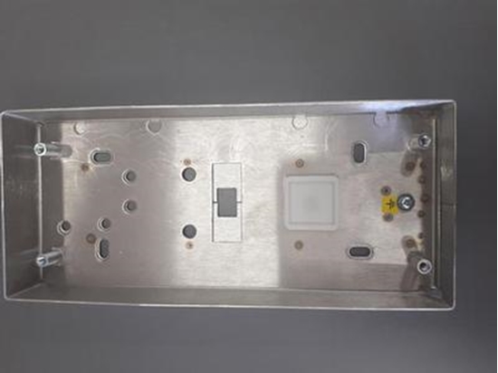 Picture of ACO ACO CDN-P-S NT Ramka natynkowa maa CDN z daszkiem, do CDNP5/6, CDNC/B, CDNA, stal kwasoodporna