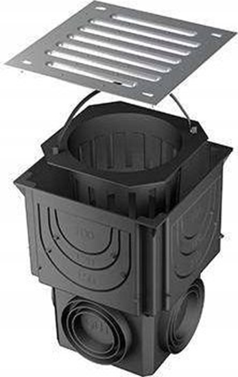 Изображение ACO GULLY FLOOR 316818 PP ZINC ST FOR GRILLE