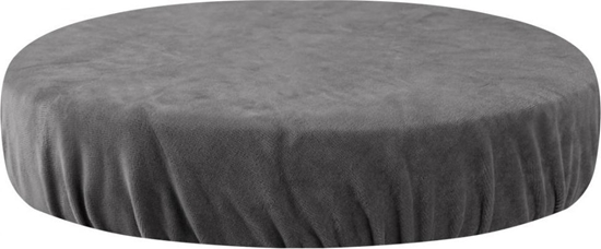 Picture of Activeshop POKROWIEC NA TABORET WELUR SZARY