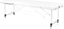 Picture of Activeshop STÓ SKADANY DO MASAU ALUMINIOWY KOMFORT ACTIV FIZJO 3 SEGMENTOWY WHITE
