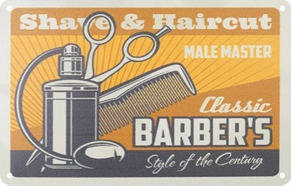 Изображение Activeshop Tablica ozdobna barber B001