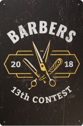 Изображение Activeshop TABLICA OZDOBNA BARBER B038