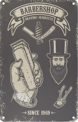 Изображение Activeshop Tablica ozdobna barber B047