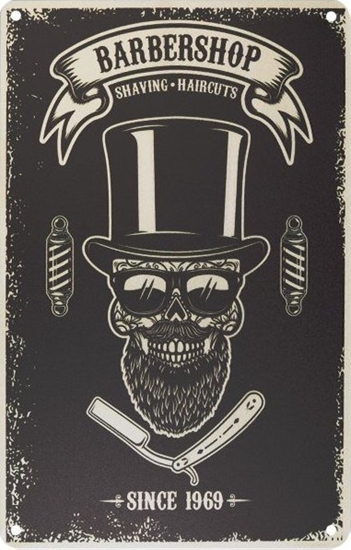 Изображение Activeshop Tablica ozdobna barber B059