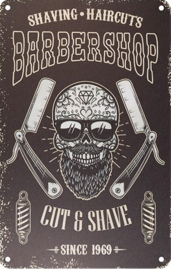 Изображение Activeshop Tablica ozdobna barber B071