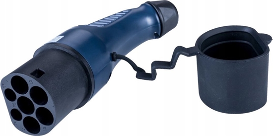 Изображение Adapter AV Akyga Wtyczka Type2 AK-SC-E03 mska niebieska