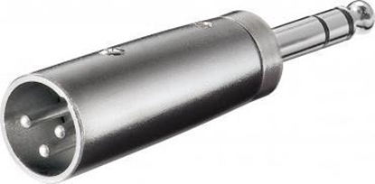 Picture of Adapter AV Goobay Jack 6.3mm - XLR srebrny (RB27515)
