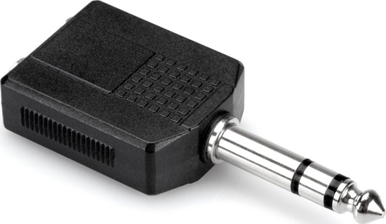 Picture of Adapter AV Hosa Hosa - Adapter 2x gniazdo TRS 6.35 - wtyk TRS 6.35