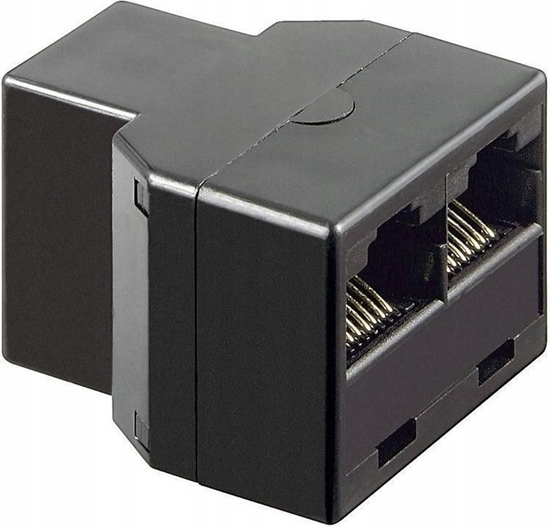 Picture of Adapter AV MicroConnect RJ45 Ethernet Y-Adapter RJ45