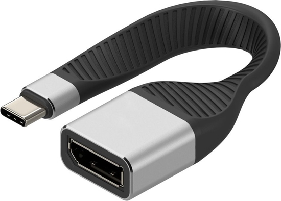 Picture of Adapter AV Techly Techly Typ C auf Displayport/F flex Adapter