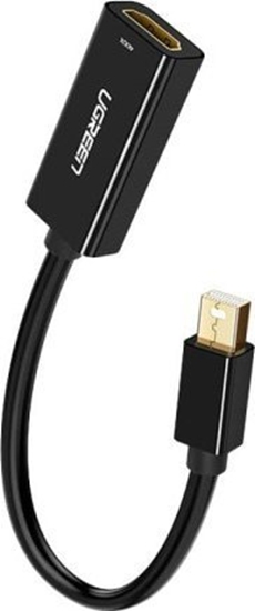 Picture of Adapter AV Ugreen Adapter / kabel Mini DisplayPort do HDMI Ugreen MD112, 1080p, 20cm (czarny)