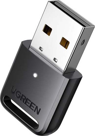Picture of Adapter bluetooth Ugreen CM591, LED, zasig 20m, czarny (UGR5590)