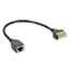 Picture of Roline Cable Adapter, RJ45 Socket to Terminal Block (push-button), 30 cm