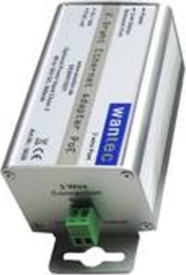 Picture of Adapter powerline Wantec wantec 2wIP 2-Draht Ethernet Adapter mit PoE/ Schraubklemmen