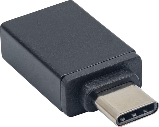 Picture of Adapter USB Akyga USB-A - USB-C Czarny  (AK-AD-54)