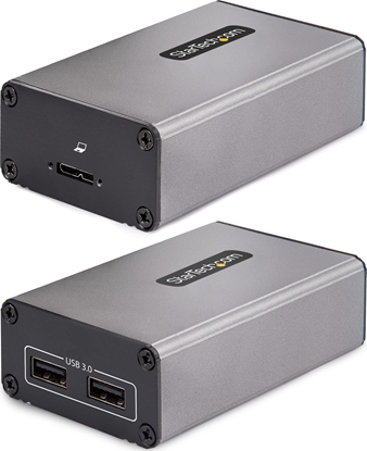 Изображение System przekazu sygnau AV StarTech Adap 2-Port USB 3.0 Extender LWL 350m