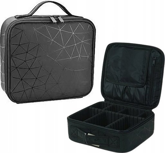 Picture of Adar Kuferek walizka na zamek z przegródkami 26x23x10cm