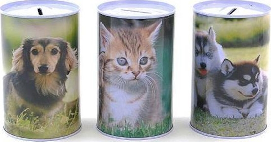 Изображение Adar Skarbonka puszka z kotkiem 13cm 217034 Cena za 1szt