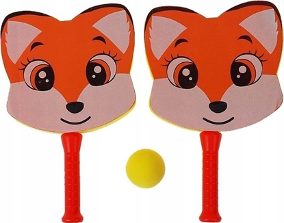 Изображение Adar Zestaw rakietek piankowych Lis z pieczk±