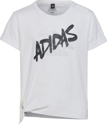 Attēls no Adidas Koszulka adidas Dance Knotted Tee girls Jr HR5818