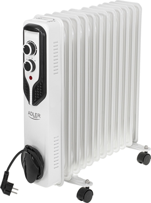 Attēls no Adler Oil-Filled Radiator AD 7817 2500 W, Number of power levels 3, White