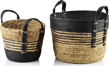 Picture of Affek Design BALI KOMPLET 2 KOSZY trawa morska 33x33xH:26/24x24xH:21cm