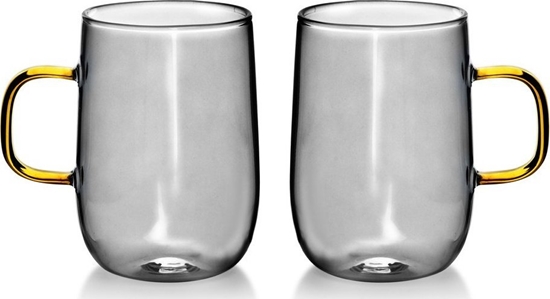 Picture of Affek Design PETER Komplet 2 kubków termicznych 400ml 10.5x7.2xh11cm szare