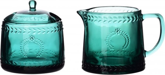 Picture of Affekdesign By Mondex ECILA DARK Komplet cukiernIcA r 9xh7,3cm z mlecznikiem 300 ml