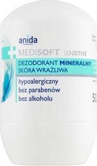 Picture of AFLOFARM FARMACJA POLSKA SP. Z O.O. Aflofarm  Anida Medisoft Sensitive, dezodorant mineralny  50 ml