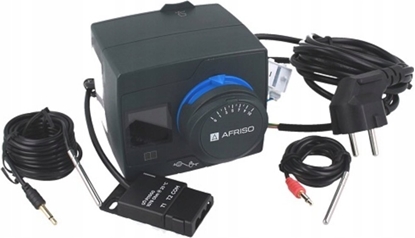 Изображение Afriso Regulator staotemperaturowy ACT 443 ProClick, 2 czujniki, 230 V AC, 10-90°C z funkcj sterowania pomp