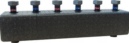 Изображение Afriso rozdzielacz ze sprzgem hydraulicznym KSV 125-3, do 70 kW, dla 3 obiegów 77315