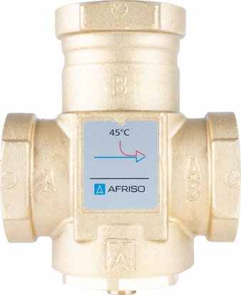 Изображение Afriso Zawór temperaturowy ATV 553, DN32, Rp1 1/4", kvs 9, 45°C