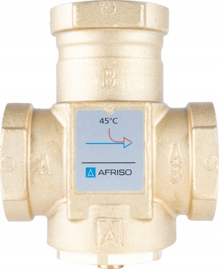 Изображение Afriso Zawór temperaturowy ATV 553, DN32, Rp1 1/4", kvs 9, 45°C