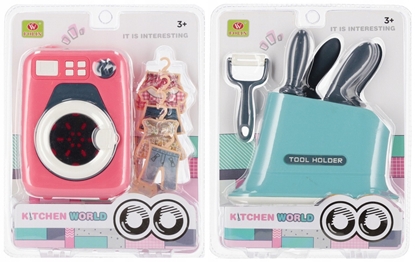 Picture of AGD mae pralka / noe kuchenne z akcesoriami Mega Creative 543323 mix cena za 1 szt