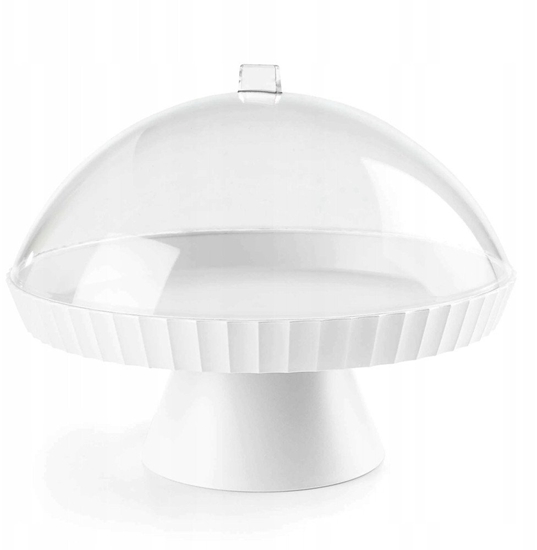 Picture of AGORA Patera do ciasta z pokryw biaa