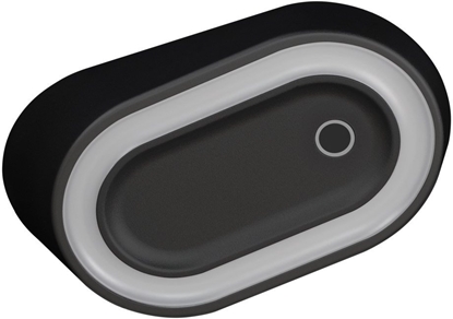 Picture of AGRA lampka podszafkowa LED 2,5W, 80lm, 4000K, z wcznikiem bezdotykowym, czarna