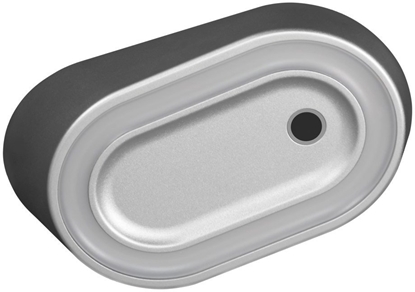 Picture of AGRA lampka podszafkowa LED 2,5W, 80lm, 4000K, z wcznikiem bezdotykowym, szara