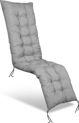 Attēls no AIO Europe Poduszka ogrodowa jasnoszara na leak, mikrofibra