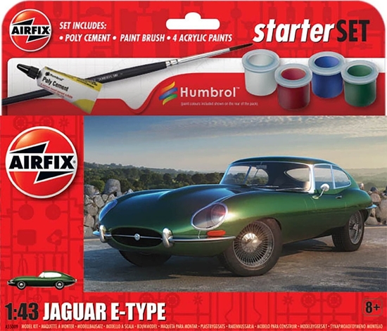 Picture of Airfix Airfix Starter Set - Jaguar E-Type