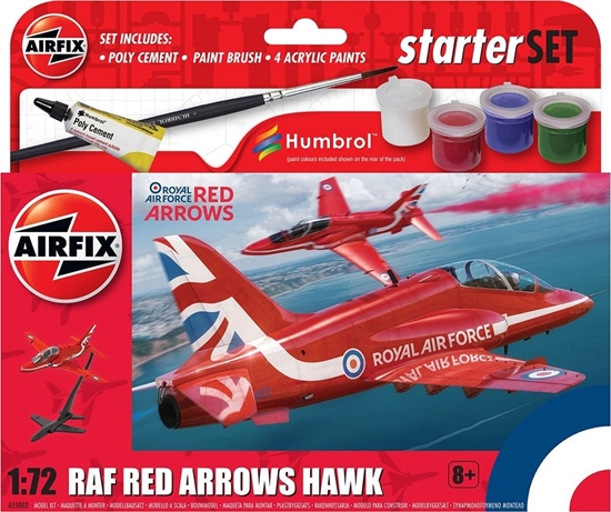 Изображение Airfix Airfix Starter Set - Red Arrows Hawk